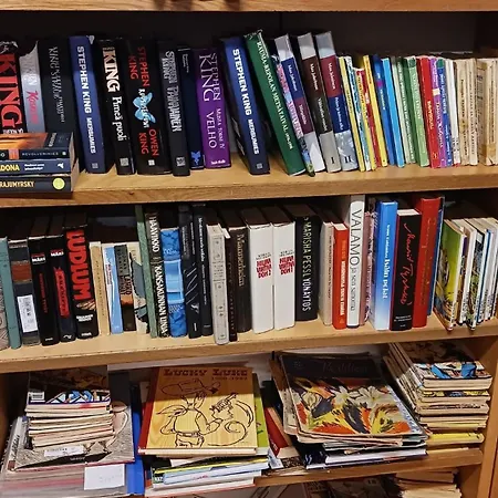 Family Deluxe - Sleep Well! Very Quiet Night - Queensize Good Quality Twinbed And Second Bedroom 2 Single Beds- Spacious 60m2 - Supermarket Prisma And Restaurang Only 200m - And Trail - Tea And Coffee - Towels Semesterbostad Nyslott