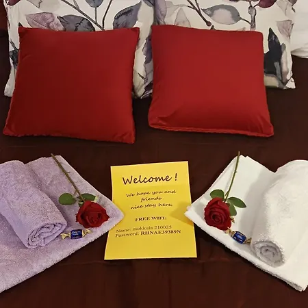 Family Deluxe - Sleep Well! Very Quiet Night - Queensize Good Quality Twinbed And Second Bedroom 2 Single Beds- Spacious 60m2 - Supermarket Prisma And Restaurang Only 200m - And Trail - Tea And Coffee - Towels بيت للعطل
