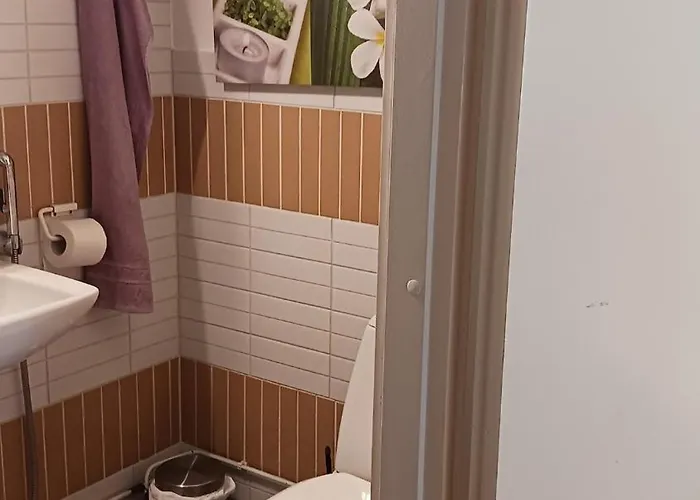 Family Deluxe - Sleep Well! Very Quiet Night - Queensize Good Quality Twinbed And Second Bedroom 2 Single Beds- Spacious 60m2 - Supermarket Prisma And Restaurang Only 200m - And Trail - Tea And Coffee - Towels Casa vacanze *